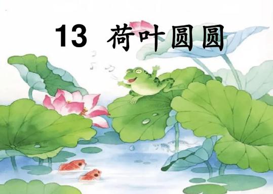 第13课荷叶圆圆课文解读随堂笔记